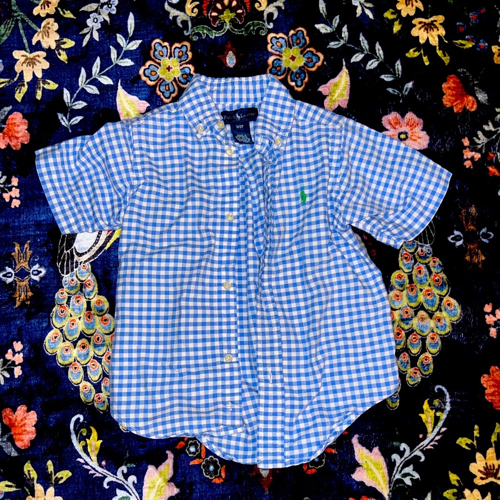 Ralph Lauren Boys Button Down Shirt size 3T